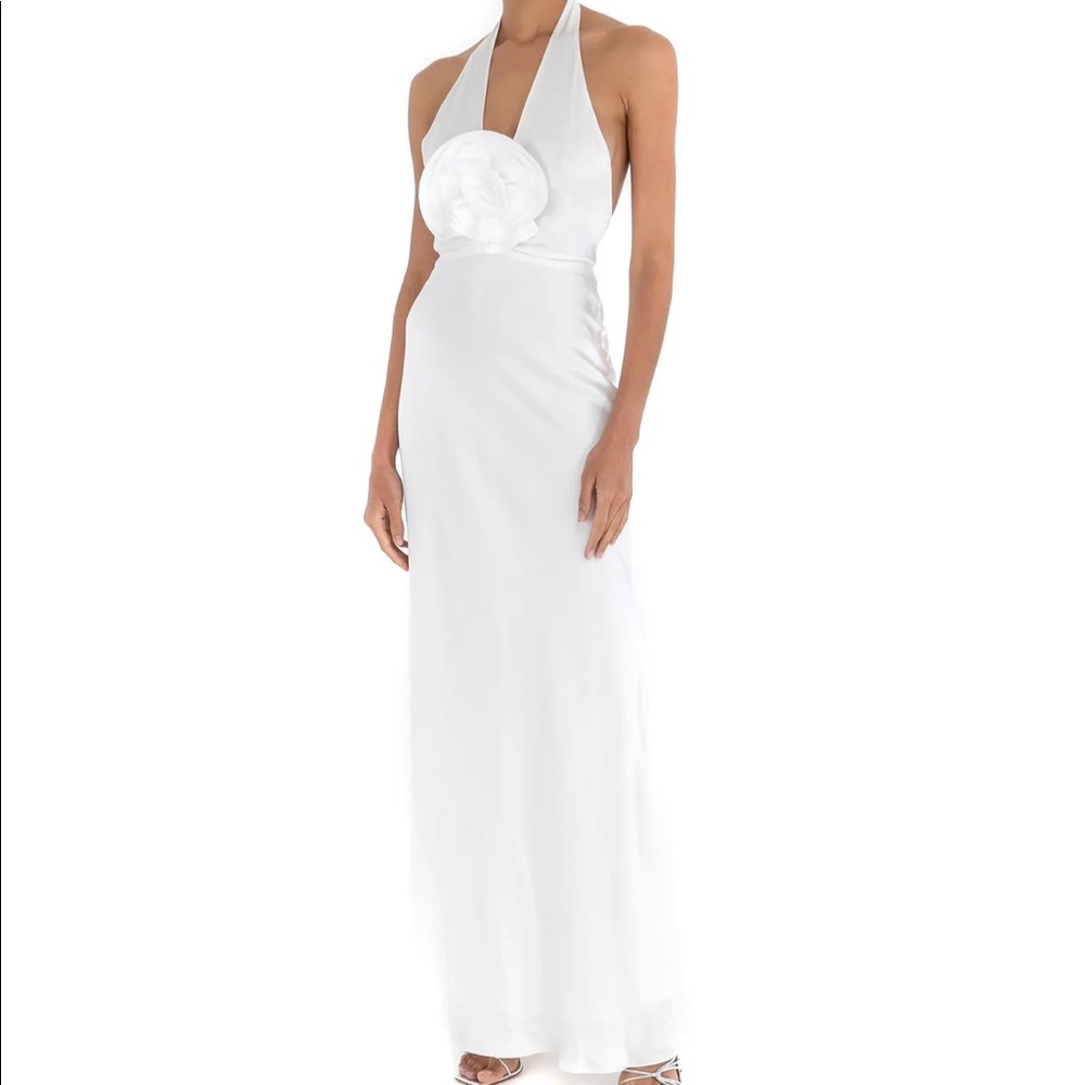 The Bar Grayson Gown Blanc